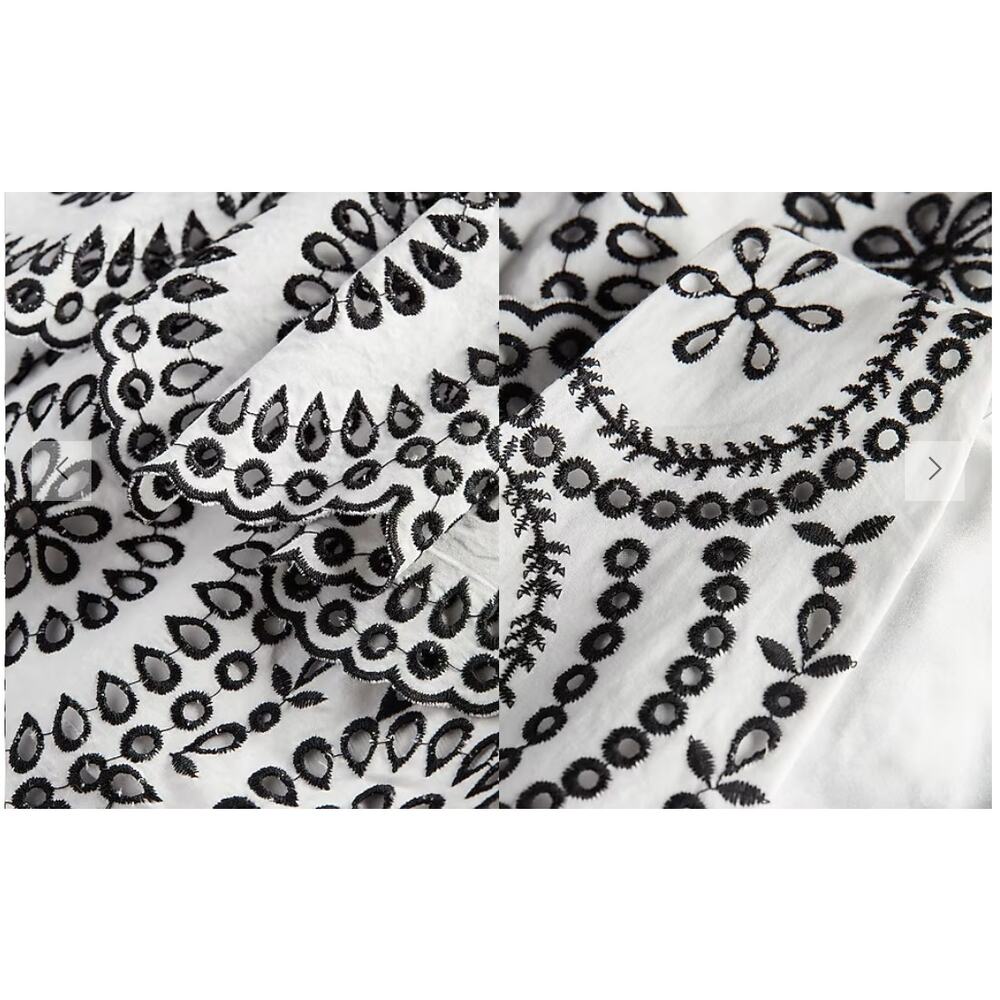 Express Black and White Mini Dress - Picture 4 of 13